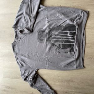 Crew neck sweatshirt w/ Obama print